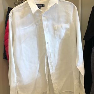 Vilebrequin Boys size 14 linen shirt